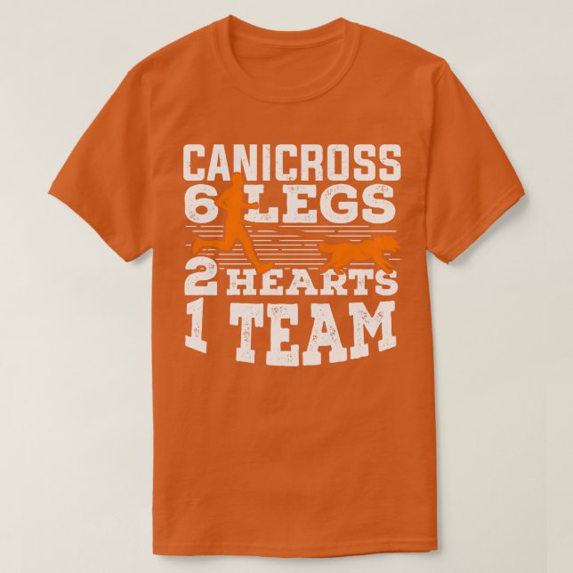 Camiseta Canicrossing Canicross Canicrosser Gift (Diseño del anverso)