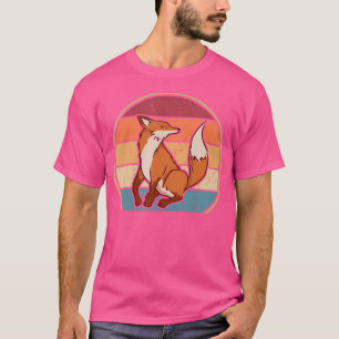 Camiseta Canidae Caninae Red Fox Lover Fox