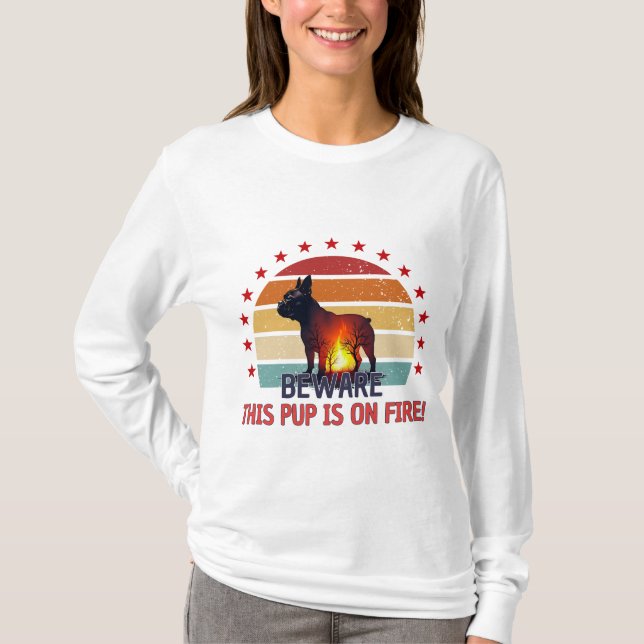 Camiseta Canina de Inferno (Anverso)