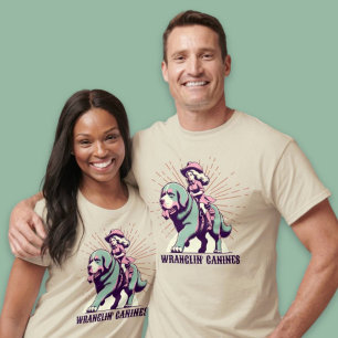 Camiseta Caninas de Wranglin: Novia graciosa para amantes d