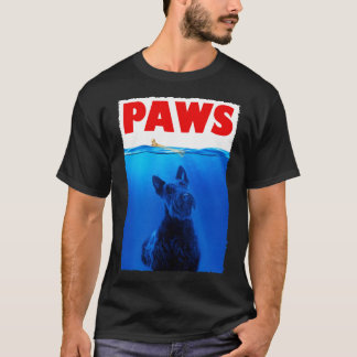 Camiseta Canine Charm Kiled Scottish Terrier PAWS Tee Triu