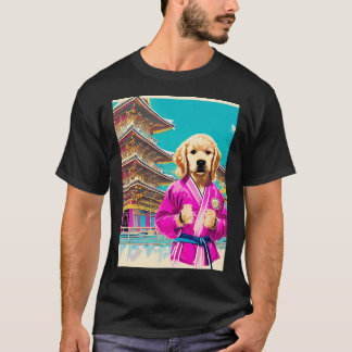 Camiseta Canino de Karate - El Luchador Peludo - Maravilla 