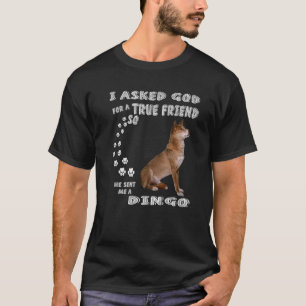 Camiseta Canis Lupus Dingo Diciendo Que Mamá, Mascota Ding