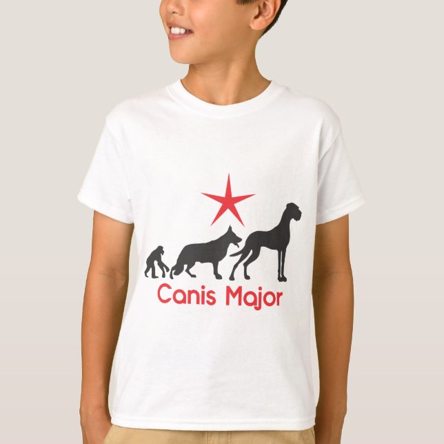 Camiseta Canis Major Gran Danés (Anverso)