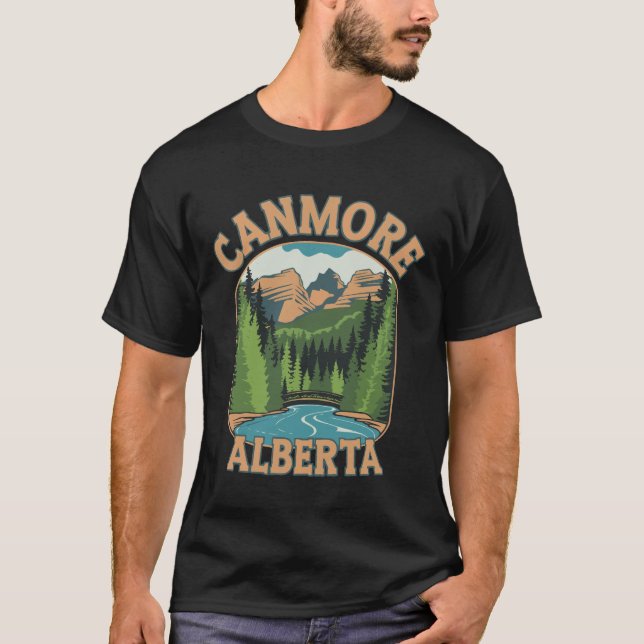 Camiseta Canmore alberta. (Anverso)