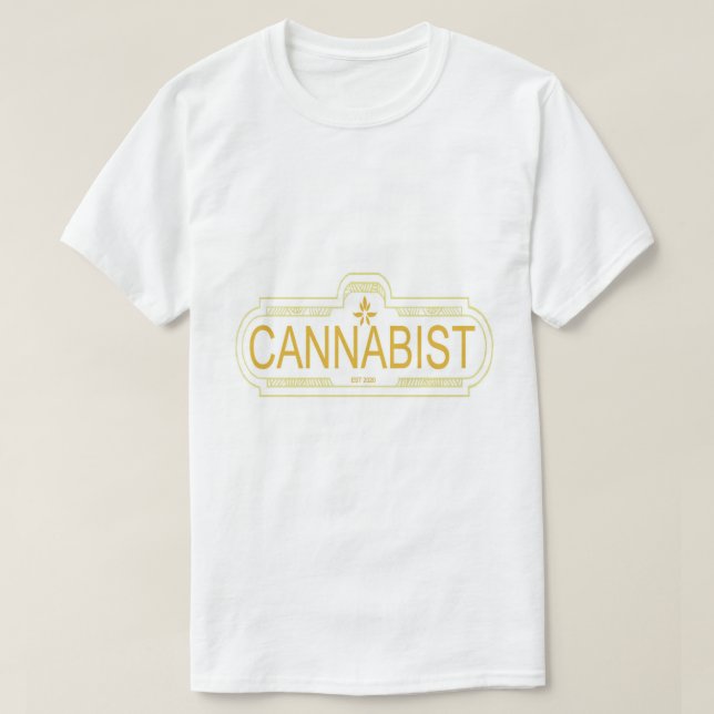 Camiseta Cannabista (Diseño del anverso)