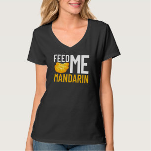 Camiseta Canne fresca de jugo de Naranja de mandarín arbola