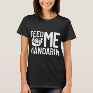 Camiseta Canne fresca de jugo de Naranja de mandarín arbola