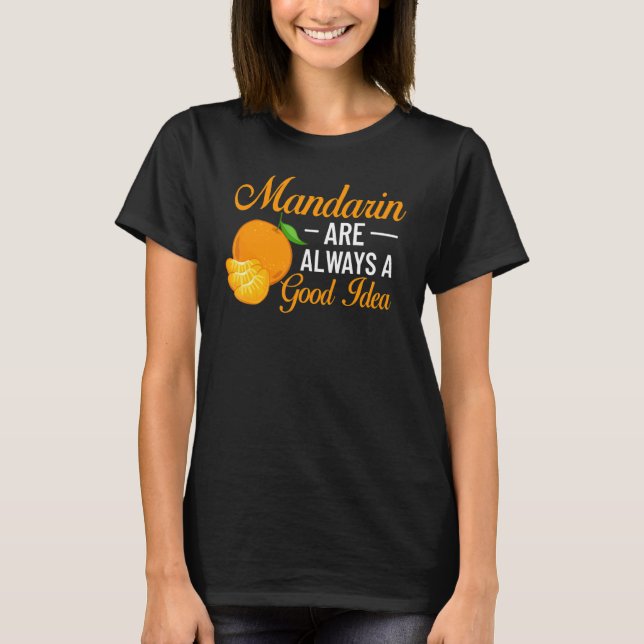 Camiseta Canne fresca de jugo de Naranja de mandarín arbola (Anverso)