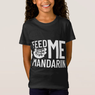 Camiseta Canne fresca de jugo de Naranja de mandarín arbola