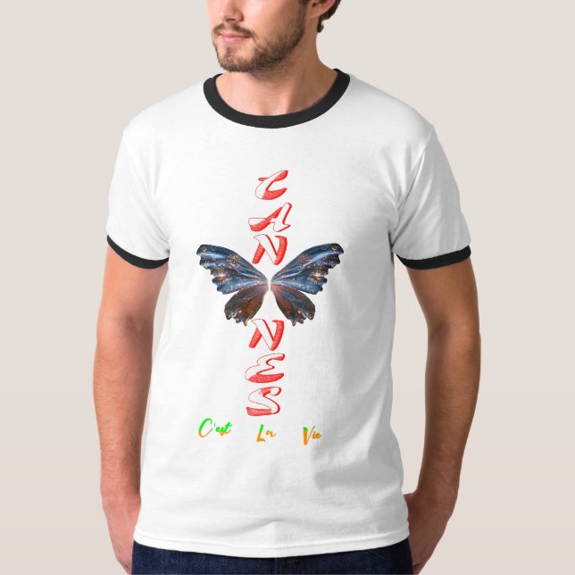 Camiseta Cannes C'est La Vie (Anverso)
