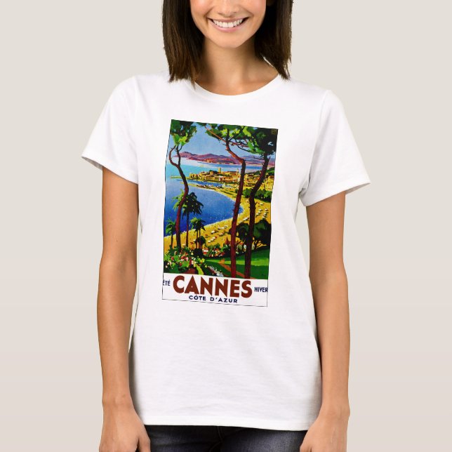 Camiseta Cannes ~ Costa Azul (Anverso)