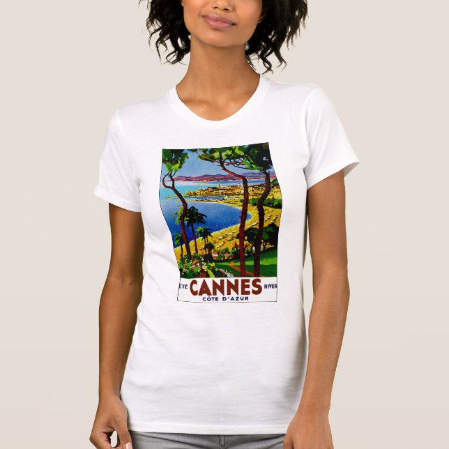 Camiseta Cannes - Cote d'Azure (Anverso)