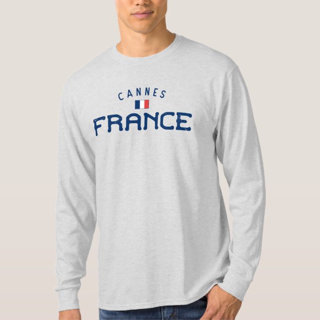 Camiseta Cannes France en problemas (Anverso)