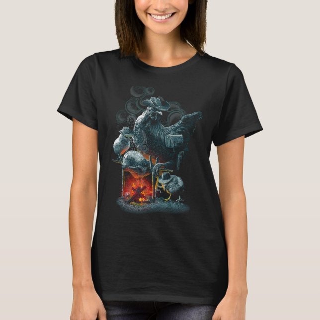 Camiseta CANNIBAL Elegir negro (Anverso)