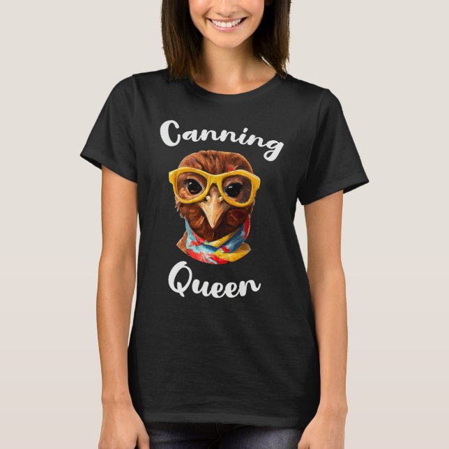 Camiseta Canning Queen for Urban Homestead with Homestead G (Anverso)