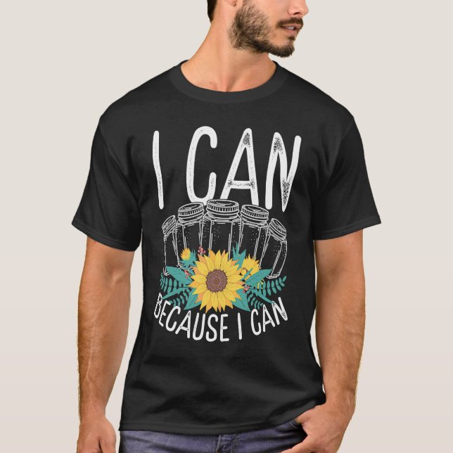Camiseta Canning Season Shelf Space Homegrown Food Homestea (Anverso)