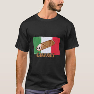 Camiseta Cannoli Ricotta Bandera Italiana Sicilia Italia Pa