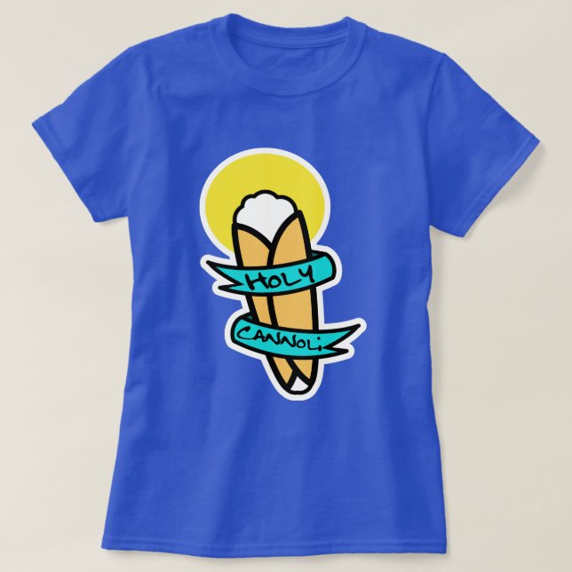 Camiseta Cannoli santo (Diseño del anverso)