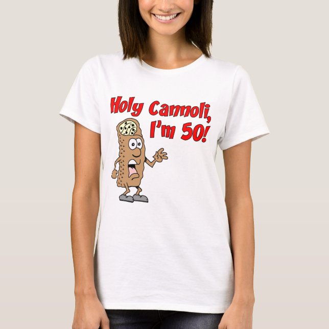 Camiseta Cannoli santo soy 50 (Anverso)