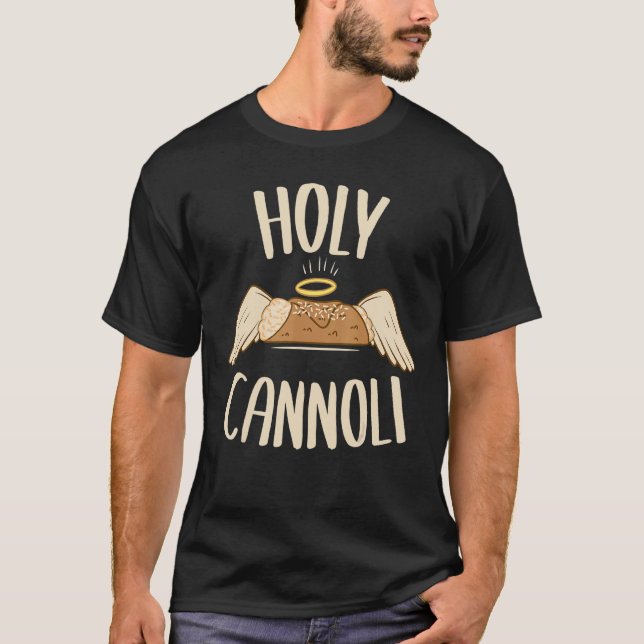 Camiseta Cannoli Siciliani Holy Cannoli (Anverso)