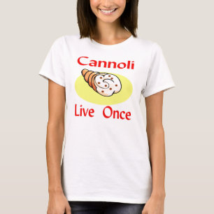 Camiseta Cannoli vivo una vez