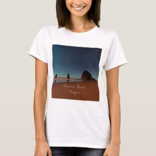 Camiseta Cannon Beach Oregon Haystack Rock
