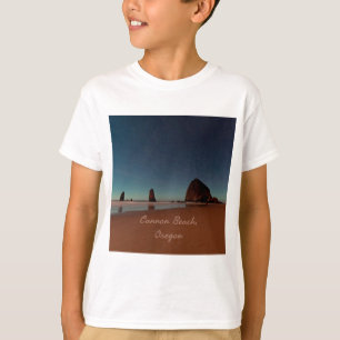 Camiseta Cannon Beach Oregon Haystack Rock