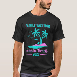 Camiseta Cannon Beach Oregon Vacaciones Familiares 2025 Pal