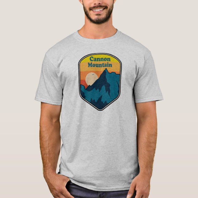 Camiseta Cannon Mountain New Hampshire Sunrise (Anverso)