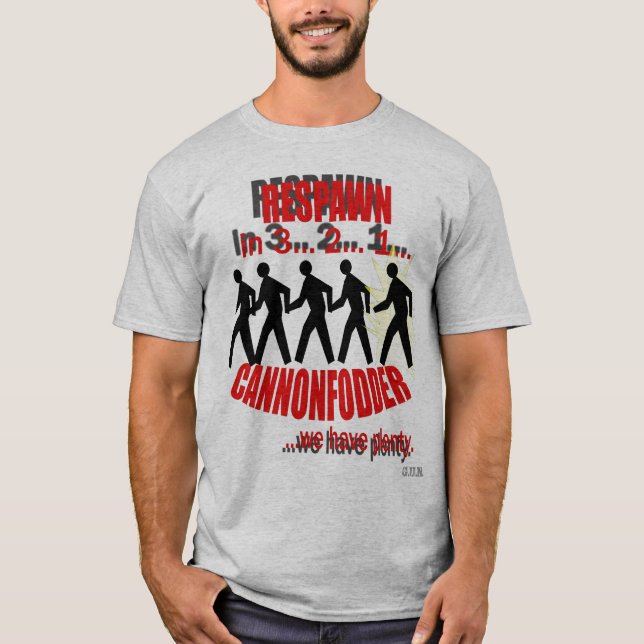 Camiseta Cannonfodder (Anverso)