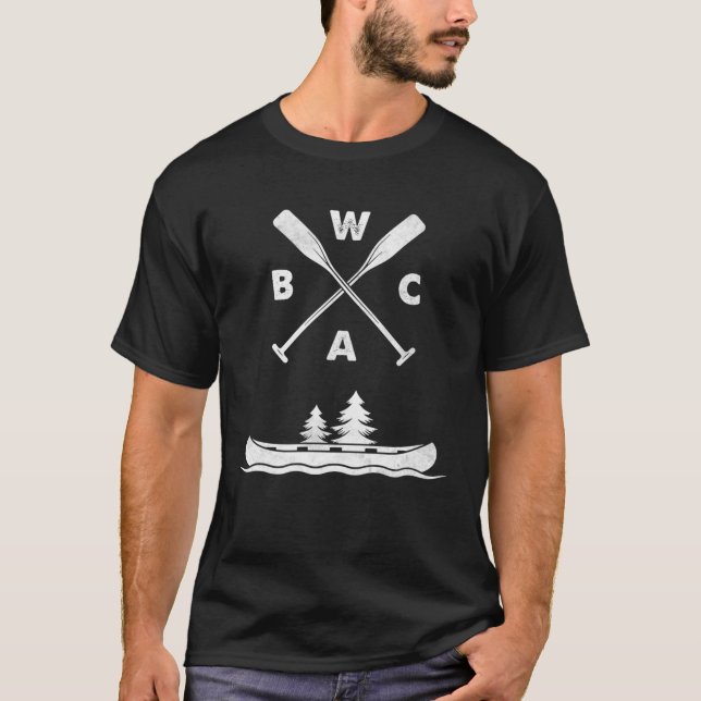 Camiseta Canoa Bwca Boundary Waters (Anverso)