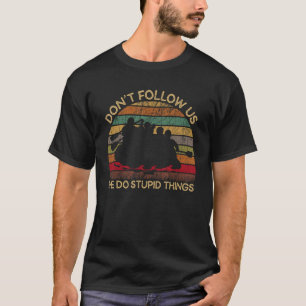Camiseta Canoa de kayak de vintage retro rafting divertido 