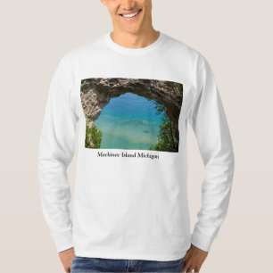 Camiseta Canoa de rock artístico