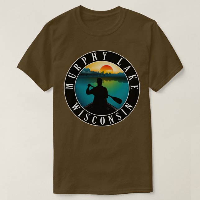 Camiseta Canoa del lago de Murphy 2 (Diseño del anverso)