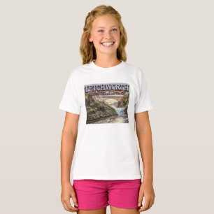 CAMISETA CANOA DEL RÍO - PARQUE ESTATAL LETCHWORTH - NUEVA 