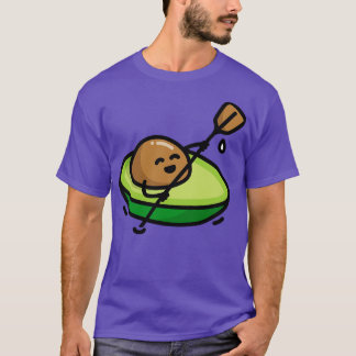 Camiseta Canoa divertida canoa aguacate pun kayak rewing