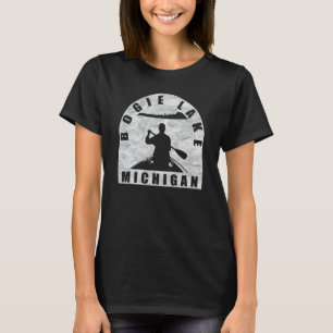 Camiseta Canoa en Bogie Lake Michigan