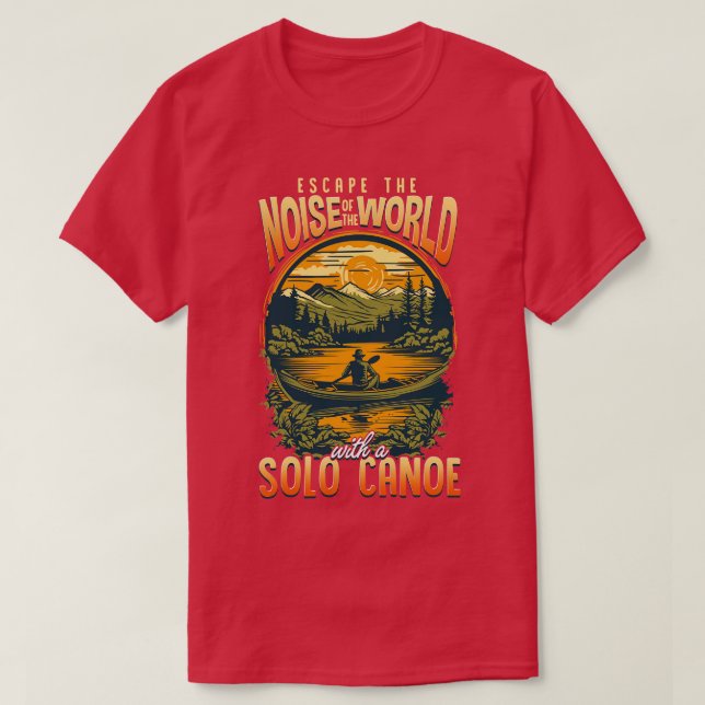 Camiseta Canoa individual 1 (Diseño del anverso)