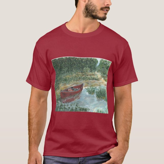 Camiseta Canoa roja (Anverso)