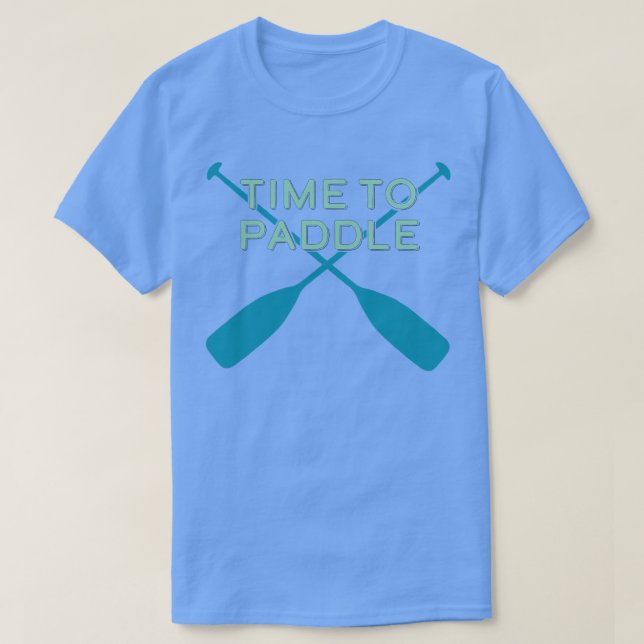 Camiseta Canoas de canoas de canoas de canoas (Diseño del anverso)