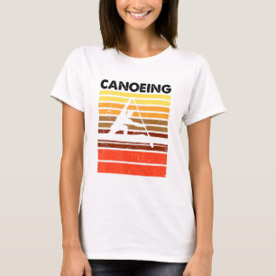 Camiseta Canoas deportivas retro vintage 1