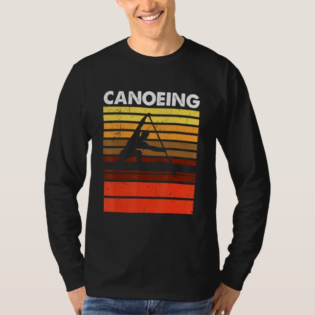 Camiseta Canoas deportivas retro vintage 1 (Anverso)