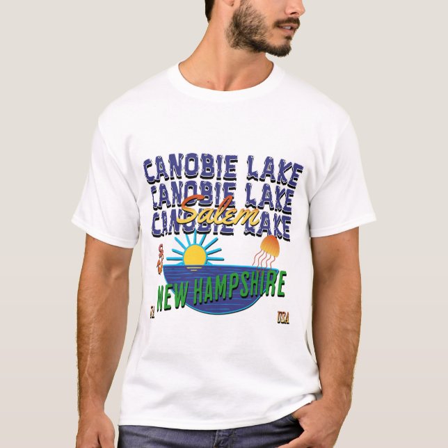 Camiseta Canobie Lake, New Hampshire (Anverso)