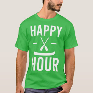 Camiseta Canoe Happy Hour Canoeing Lover Gift Idea 4