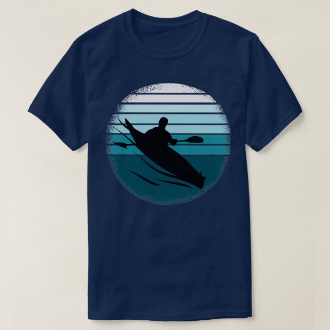Camiseta Canoe Kayak Canoe Kayak Agua de Rafting (Diseño del anverso)
