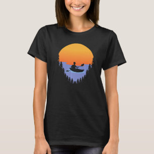 Camiseta Canoe Lover Funny Kayaking Paddling Retro Kayak