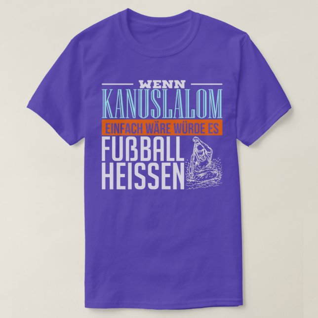 Camiseta Canoe slalom Canoe Kayak Deportes acuáticos (Diseño del anverso)