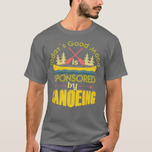 Camiseta Canoe Vintage Hoy El Buen Humor Está Patrocinado P