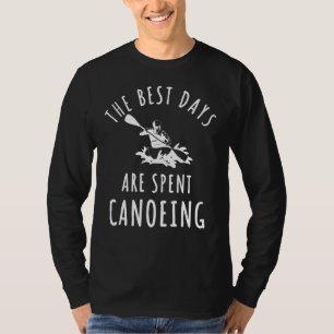 Camiseta Canoeing Canoe Kayak Lake Paddler Rowing Sport Cre